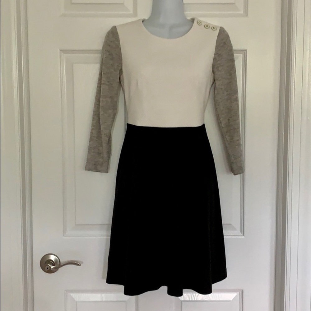 Ann Taylor Loft Mixed Media Dress